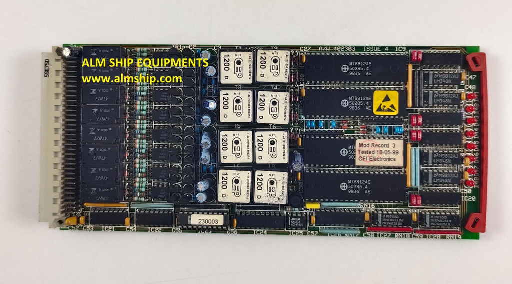 Cristie Electronics A/W 402303 Pcb Card