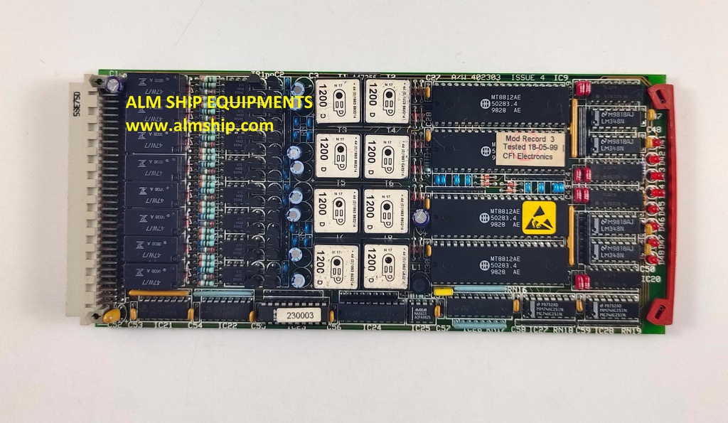 Cristie Electronics A/W 402303 Pcb Card