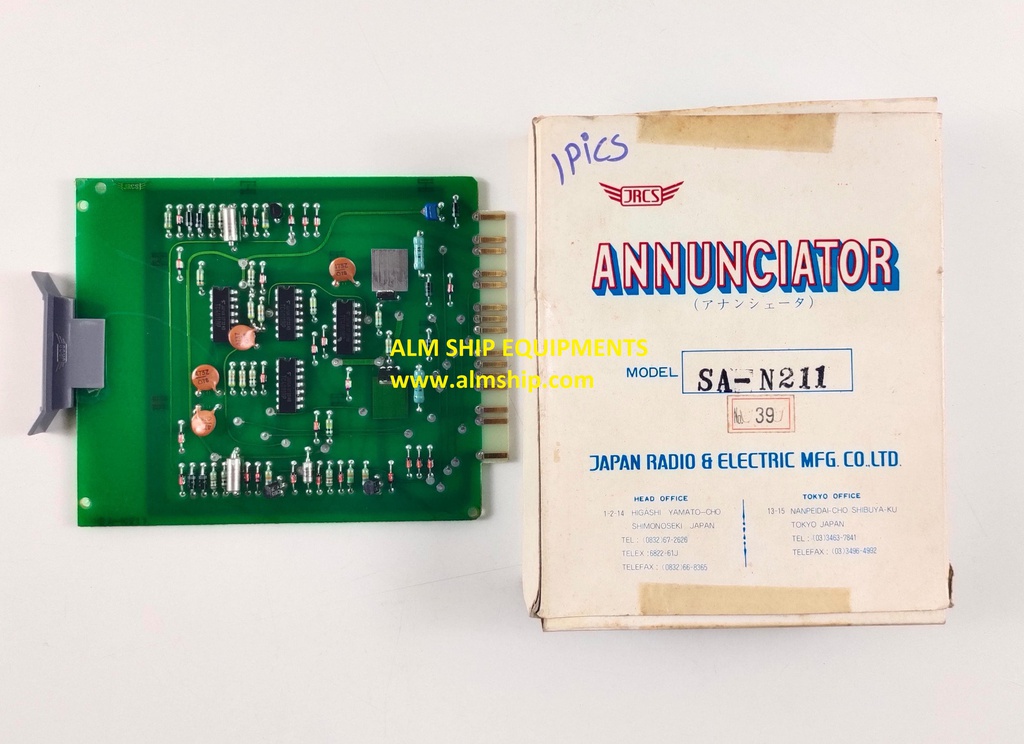 Jrcs SA-N211 Annunciator Pcb Card