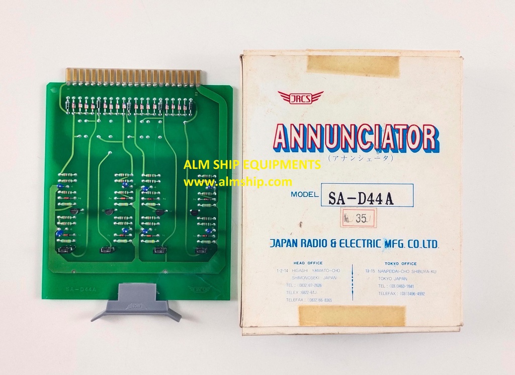 Jrcs SA-D44A Annunciator Pcb Card