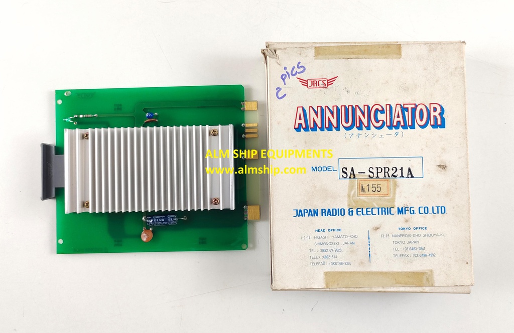 Jrcs SA-SPR21A (2) Annunciator Pcb Card