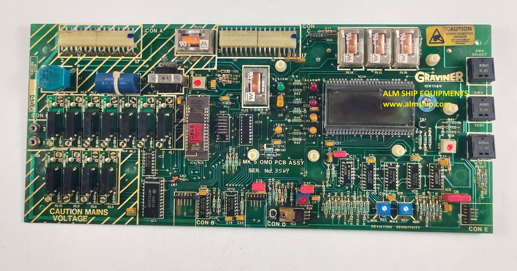 Graviner MK5 OMD Pcb Card ASSY