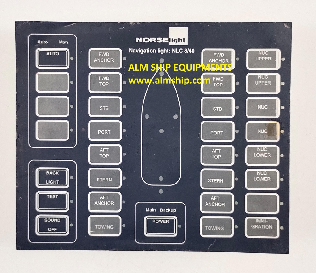 Norselight NLC 8/40 Navigation Light Panel